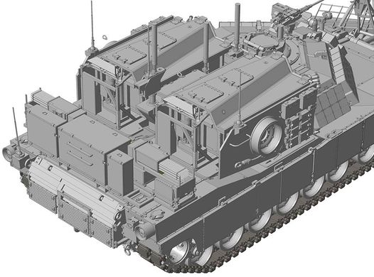 1/35 M1ABV Assault Breacher Vehicle (Rye Fiel Model RFM RM-5011) сборная модель
