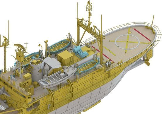 1/250&nbsp;Soya японське арктичне дослідницьке судно-криголам (Hasegawa/Pontos Model HP001 68080), збірна модель