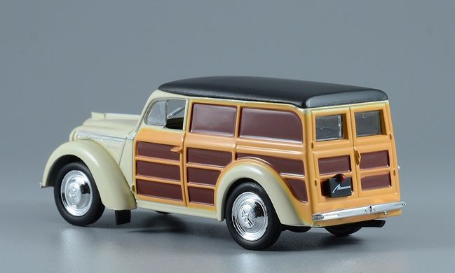 1/43 Автомобиль Москвич-400-422 фургон, серия "Автолегенды СССР" №76 + журнал (DeAgostini)