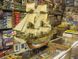 1/48 Шлюп Баунти HMS Bounty, адмиралтейская модель с интерьером, ручная сборка