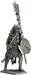 54 мм Сигнифер, Рим 1-2 вв. н. э. (EK Castings A262) коллекционная оловянная миниатюра