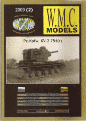 W.M.C. Models № 2/09 (2) Pz.Kpfw. KV-2 754(r)