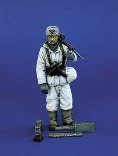 German MG Gunner WW2, 120 мм