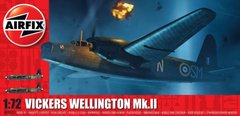 1/72 Vickers Wellington Mk.II английский бомбардировщик (Airfix A08021), сборная модель