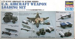 1/72 Набор американской техники для погрузки подвесного авиационного вооружения + персонал (Hasegawa 35005)