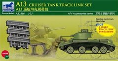 1/35 Траки для Cruiser Tank Mk.III (A13), пластик