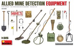 1/35 Снаряжение союзников для обнаружения мин, сборное пластиковое (Miniart 35390)