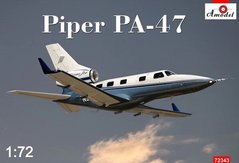 1/72 Piper PA-47 PiperJet легкий пассажирский самолет (Amodel 72343) сборная модель