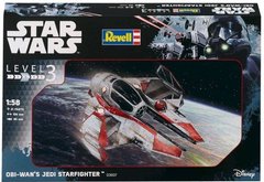 1/58 Star Wars. Obi-Wan's Jedi Starfighter (Revell 03607) Easy Kit