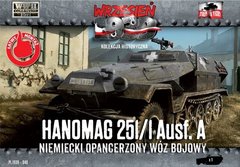 1/72 Sd.Kfz.251/1 Ausf.A Hanomag + журнал (First To Fight 040) сборка без клея