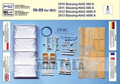 Конверсионный набор для Bussing-Nag 500/4500 1:35