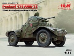 1/35 Panhard 178 AMD-35 французький бронеавтомобіль (ICM 35373), збірна модель