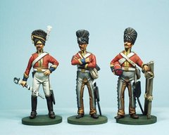54 мм (1:32) British Heavy Cavalry 20th Regt. "Royal Dragoons" (Scots Grey) 1815 (3 фигуры)