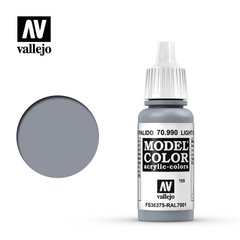 Сірий світлий FS36375 RAL7001, 17 мл (Vallejo Model Color 155 Light Grey) акрилова фарба