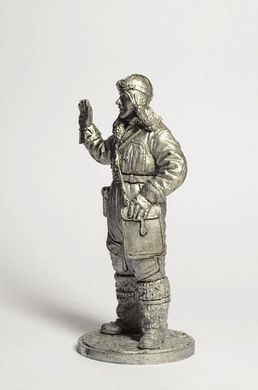 54 мм Лётчик-штурман военно-воздушных сил СССР, 1941-45 гг. (EK Castings WWII-8) коллекционная оловянная миниатюра