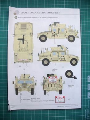 1/35 Автомобіль HMMWV M1114 Up-Armored Tactical Vehicle (Bronco CB35080), збірна модель
