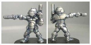 HassleFree Miniatures - Bjarki, male close combat trooper with helmet - HF-HFG028