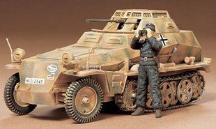 1/35 Sd.Kfz.250/9 германский разведывательный полугусеничный БТР (Tamiya 35115)