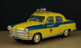 1/43 Автомобіль ГАЗ-21Р "Милиция ГАИ", серія "Автомобиль на службе", без журнала (Deagostini)