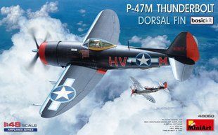1/48 Винищувач P-47M Thunderbolt&nbsp;(Dorsal Fin) зі спинним хвостовим гребенем, серія Basic Kit (Miniart 48060), збірна модель