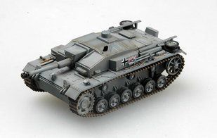 1/72 Stug III Ausf.F Sturmgeschutz-Abteilung 201, 1942, готовая модель (EasyModel 36146)