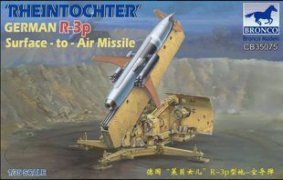 1/35 R-3p Rheintochter німецька ракета "земля-повітря" на пусковій установці (Bronco Models CB35075), збірна модель