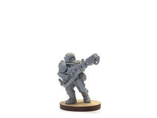Cadian Shock Trooper with Flamer, миниатюра Warhammer 40.000, пластиковая (Games Workshop)