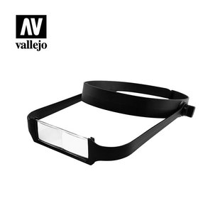 Налобная лупа с 4 сменными линзами 1.6x, 2.0x, 2.5x, 3.5x (Vallejo T14001 Lightweight Headband Magnifier with 4 Lenses)