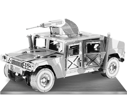 Humvee, збірна металева модель (IconX ICX-008) 3D-пазл