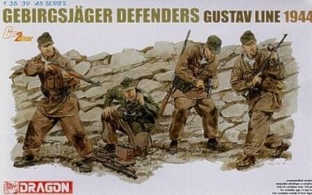 1:35 German Gebirgsjager (Defense Gustav Line, 1944)