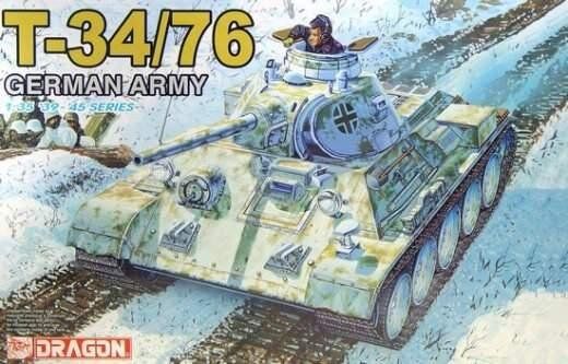 Т-34/76 германский трофейный 1:35