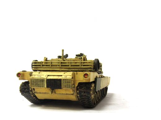 1/72 Американський танк M1A1 Abrams (авторська робота), готова модель