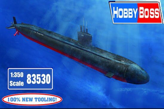 1/350 Подводная лодка USS Los Angeles Class SSN-688/VLS/688I (3-in-1) (HobbyBoss 83530), сборная модель