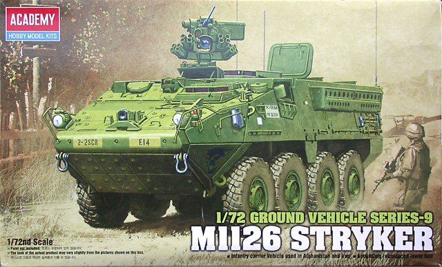 1/72 M1126 Stryker американський колісний БТР (Academy 13411), збірна модель