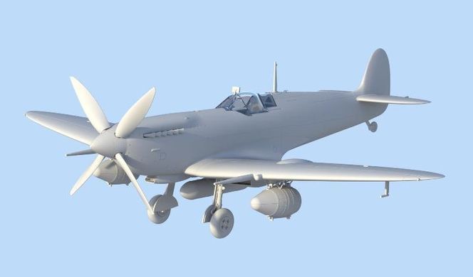 1/48 Spitfire Mk.IXC "Beer Delivery" англійський винищувач (ICM 48060), збірна модель