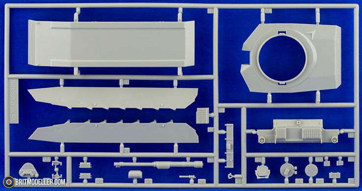 1/72 Танк M1A1 AIM (SA)/M1A2 Abrams, серія Model Set з фарбами та клеєм (Revell 63346), збірна модель