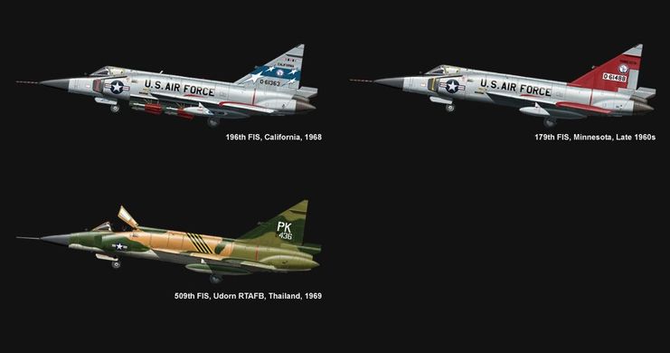 1/72 Convair F-102A Delta Dagger (Case XX) (Meng Model DS-005), збірна модель