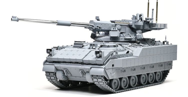 1/35 M2128 Bradley 105mm Mobile Gun System (Magic Factory 2013), сборная модель