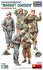 1/35 Набір фігур "Операція Market Garden", Нідерланди 1944 року, 5 фігур, збірні пластикові (Miniart 35393)