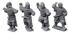 Gripping Beast Miniatures - Early Rus Warriors (4) - GRB-RUS02