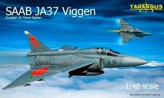 1/48 SAAB JA37 Viggen шведский истребитель (Tarangus TA4803) сборная модель