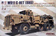 1/35 Тягач M911 C-HET (8х6) с трейлером M747 (Meng SS013) сборная модель