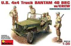 1/35 Bantam 40 BRC с экипажем (MiniArt 35014) сборная модель
