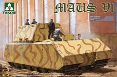 1/35 Maus V1 германский сверхтяжелый танк (Takom 2049) сборная модель