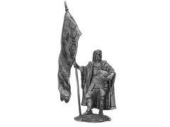 54мм Англійський лицар, XV століття, колекційна олов'яна мініатюра