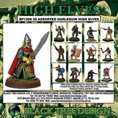 Высшие эльфы (High Elves) (20 шт) 28 мм, Black Tree Design BLTR-BP1006