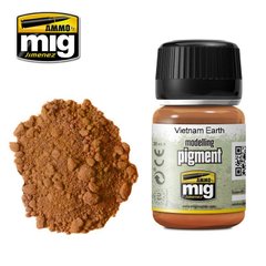 Пігмент в'єтнамська земля, 35 мл (Ammo by Mig A.MIG-3022 Vietnam Earth Pigment)