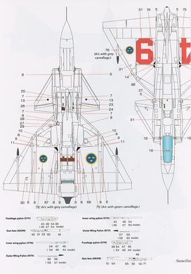 1/48 SAAB JA37 Viggen шведский истребитель (Tarangus TA4803) сборная модель