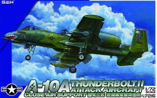1/72 A-10A Thunderbolt II американський штурмовик (Great Wall Hobby L7216), збірна модель