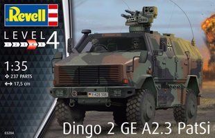 1/35 Бронеавтомобиль Dingo 2 GE A2.3 PatSi (Revell 03284), сборная модель
